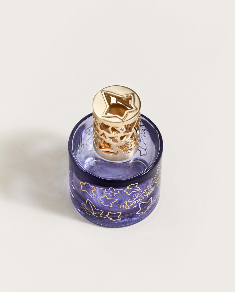 Lolita Lempicka Home Fragrance Lamp Gift Set in Blue Glass