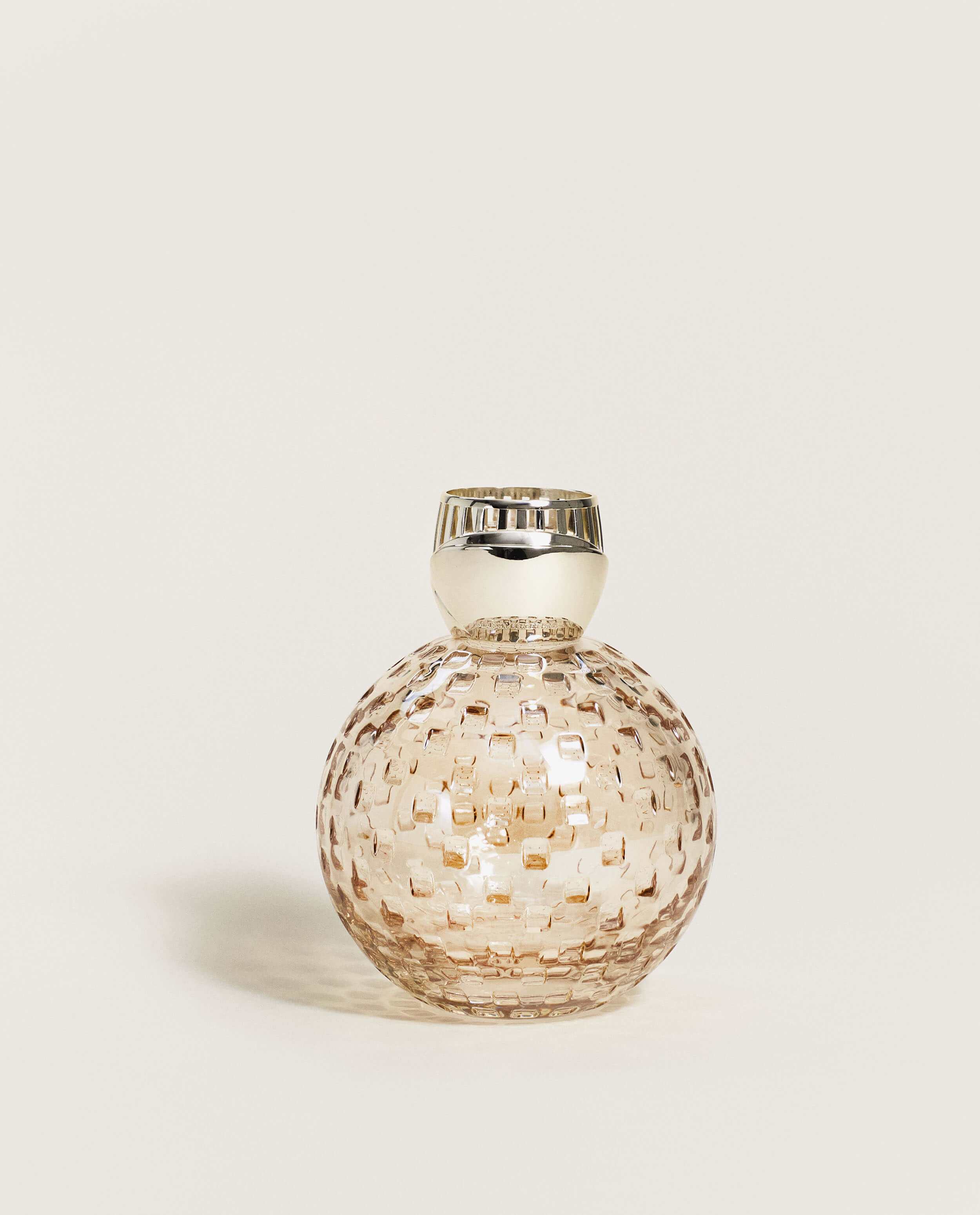 Art Edition Crystal Globe Chestnut Lamp